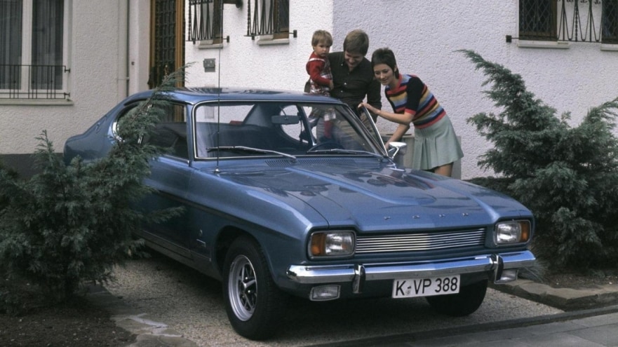 50 Jahre Capri: Für Ford stehen die „Classic Days Schloss Dyck“ im Zeichen des legendären Volks-Coupés