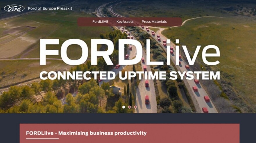 FORDLiive - Connected Uptime System