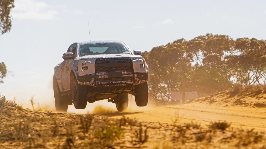 Next-Gen Ford Ranger Raptor Pushed to the Limits: Reveal Date Announced