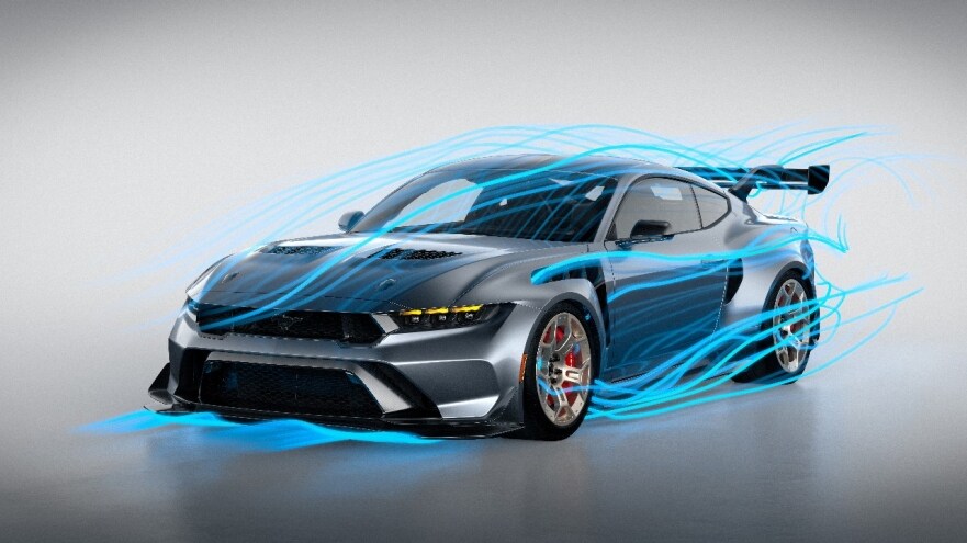 Mustang GTD Has an Aerodynamic Advantage Most Race Cars Don’t to Go Faster on the Track