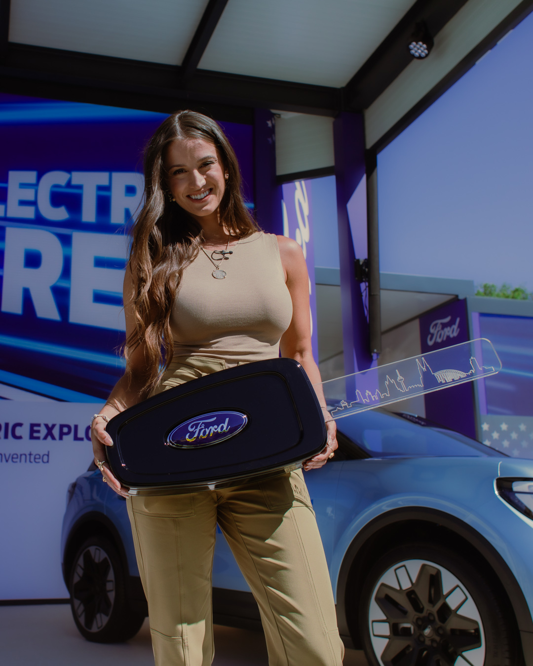 New Electric Ford Explorer Set to Charge Around The Globe with Record