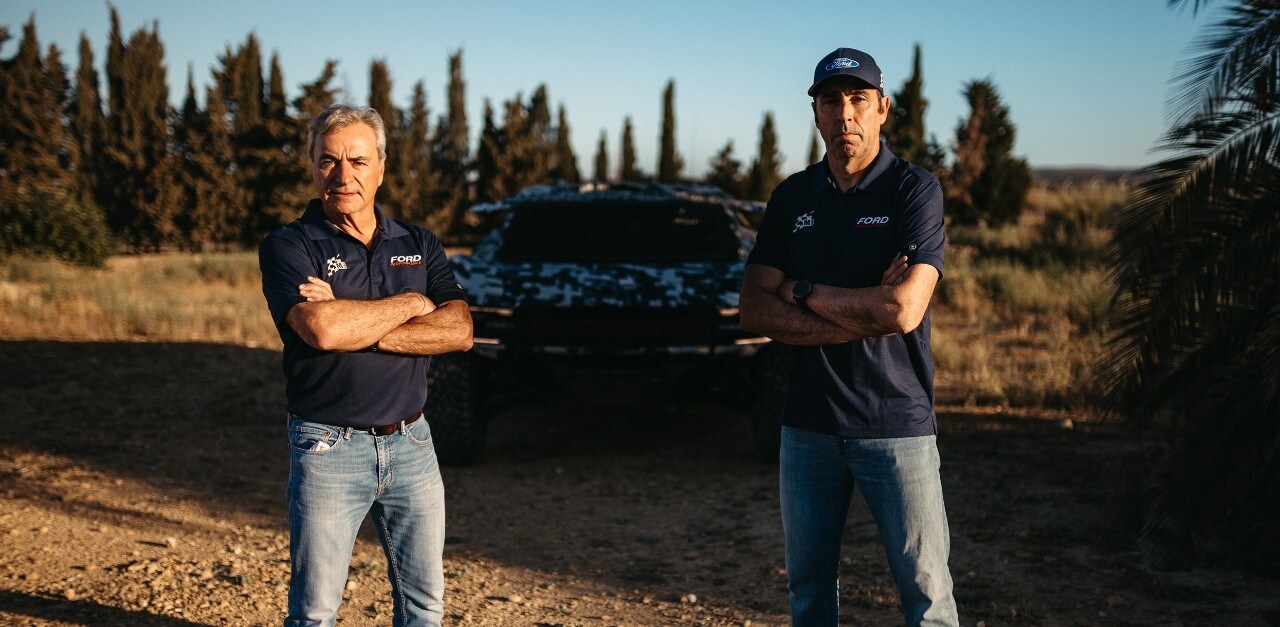 2025 Dakar Rally Ford Raptor Contender