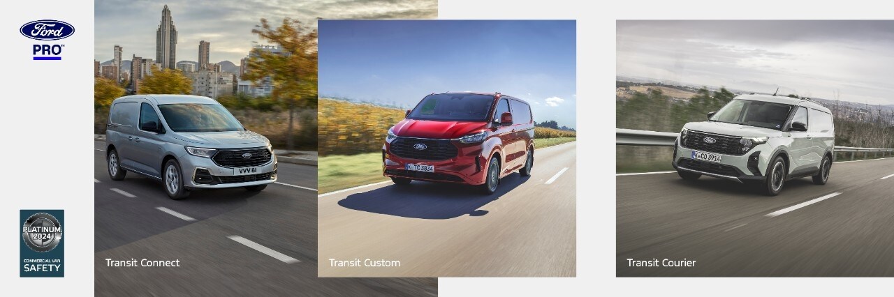 Multiple Platinum awards from Euro NCAP								