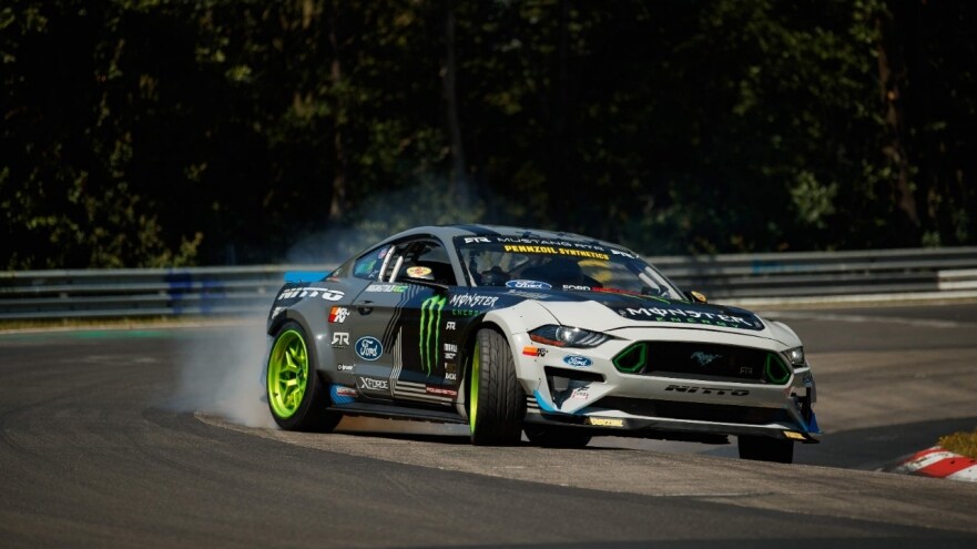 Watch High-Powered 900 Horsepower Mustang RTR Become First Car Ever to Drift Legendary Nürburgring