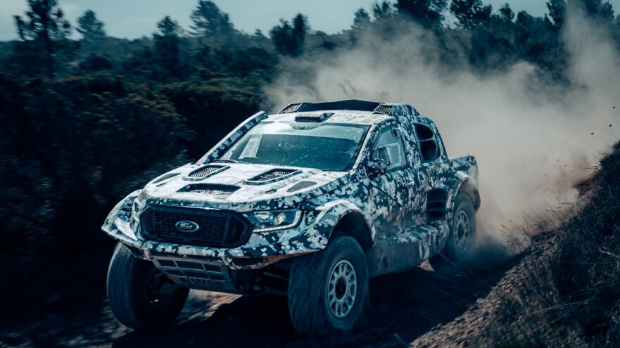 Ford Performance se prepara para competir en el Rally Dakar con el brutal Ranger Raptor T1+ 