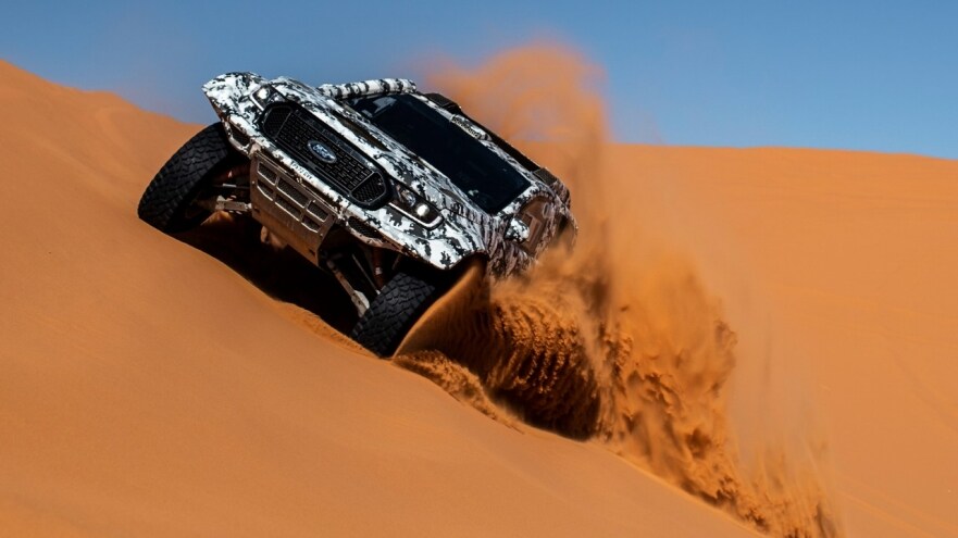 Nani Roma y Gareth Woolridge lideran el debut del M-Sport NWM Ford Ranger T1+ en los rally raid