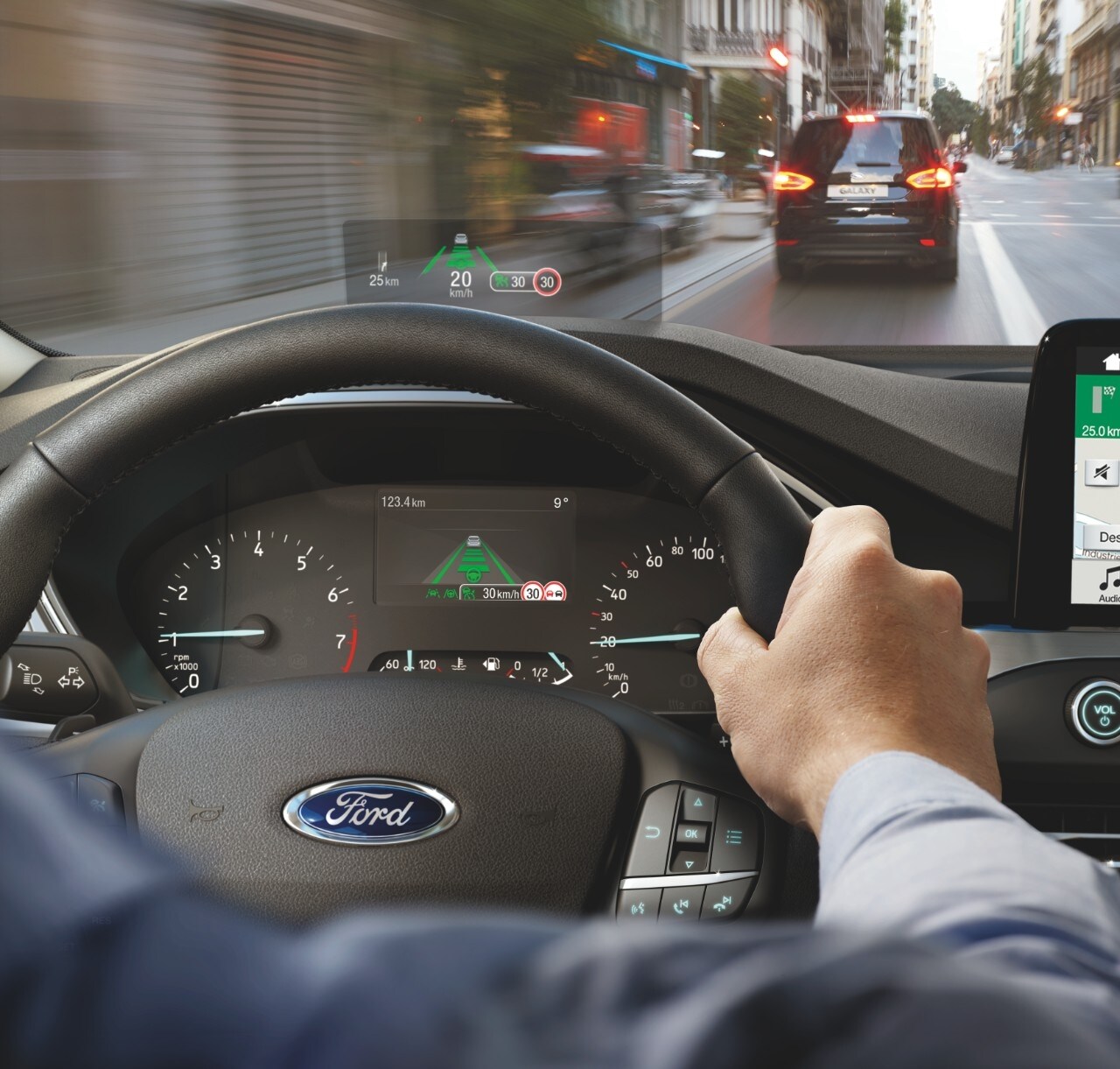 Blinded by Glare OR Blind to Display? Fighter Jet Tech for Ford Focus Solves Problem
