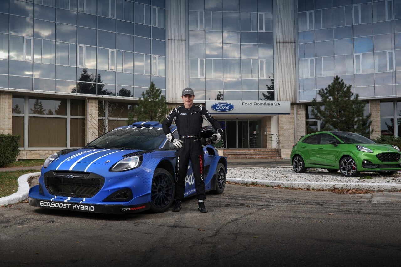 Weltpremiere im Video: Die offizielle Wettbewerbsversion des Ford Puma Rally1 mit Hybrid-Technologie