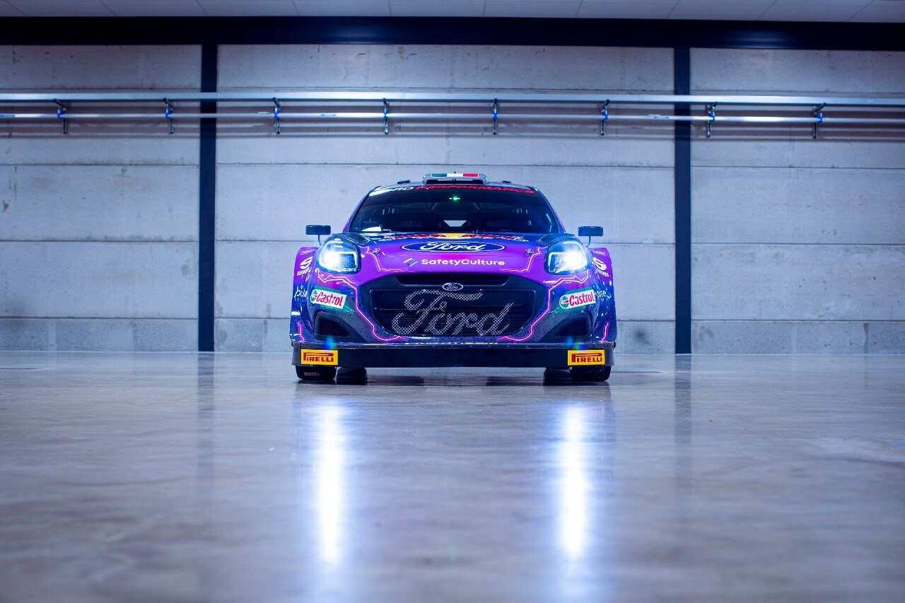 M-Sport Ford Puma Hybrid Rally1 Racing Livery and Drivers Unveiled Ahead of Electrified WRC Debut in Monte Carlo