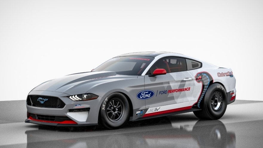 Ford Performance Introduces All-Electric Mustang Cobra Jet 1400, Ford’s First Factory Fully Electric Dragster Prototype