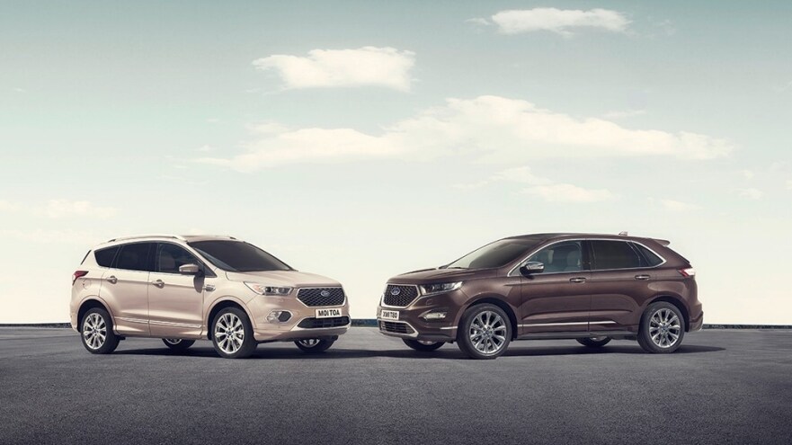 Upscale New Ford Kuga Vignale and Ford Edge Vignale Meet Growing Consumer Demand for More Luxurious SUVs