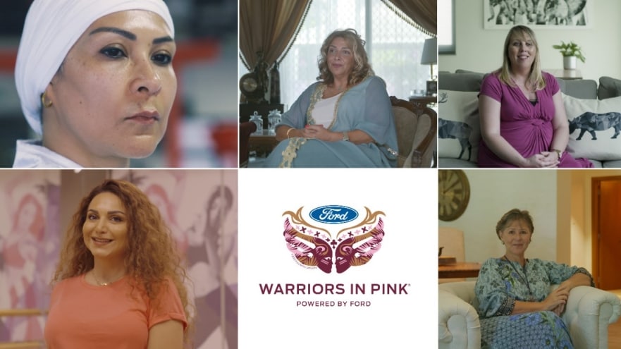 Ford Introduces Its 2018 Warriors in Pink Models of Courage in Support of Breast Cancer Awareness Month Across Middle East & North Africa