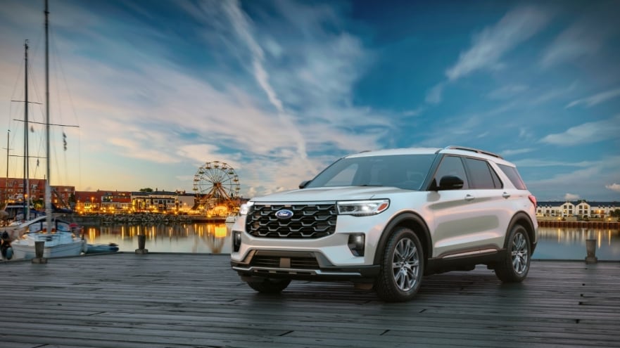 Descubre el lujoso diseño de Ford Explorer y Explorer ST 2025