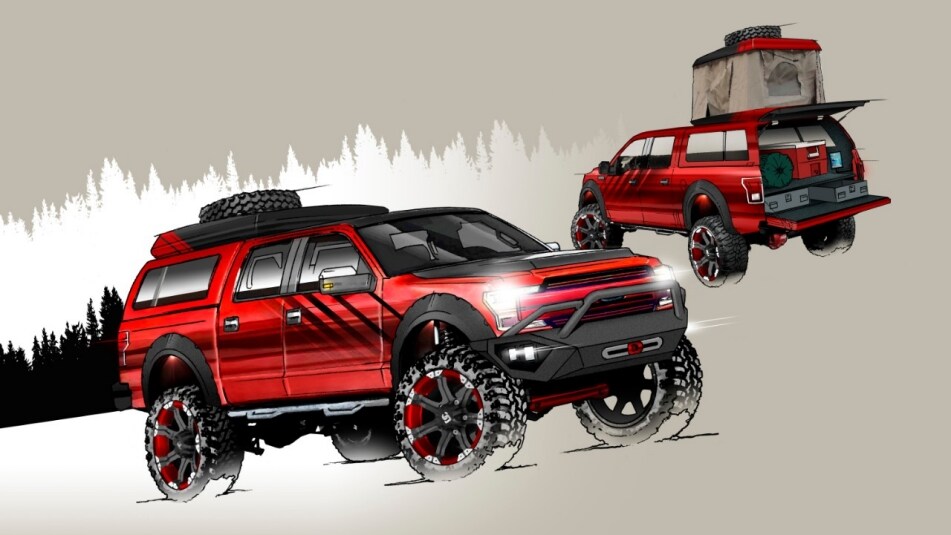 2018 Ford F-150 XLT 2018 Ford F-150 SuperCrew created by A.R.E. Accessories