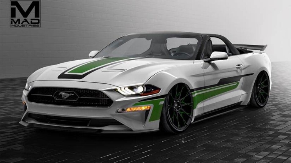 2018 Ford Mustang Convertible created by MAD Industries