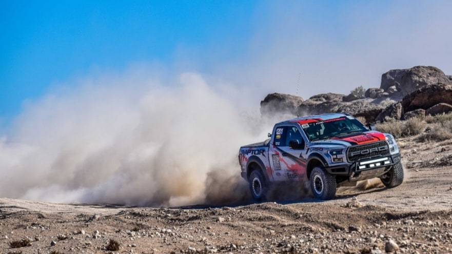 All-New Ford F-150 Raptor Race Truck Finishes Grueling Best in the Desert Mint 400 Off-Road Race
