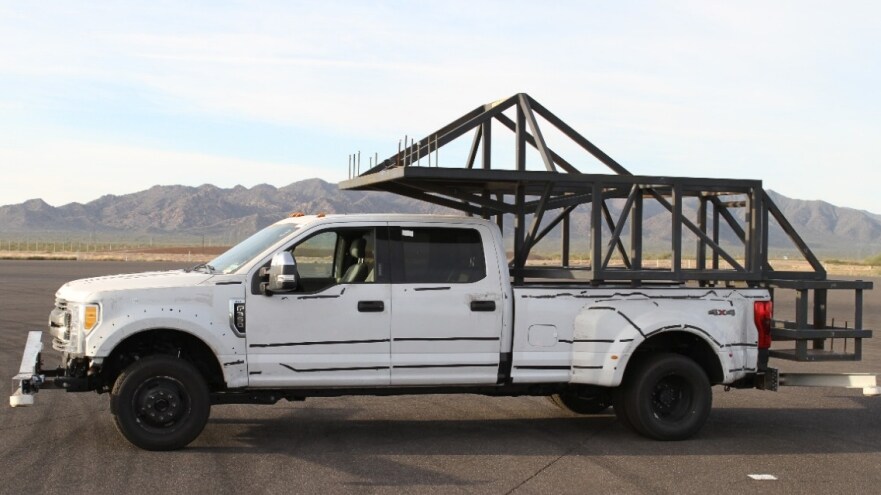 Camping confidence: How Ford tests all-new Super Duty to ensure truck can handle large slide-in campers