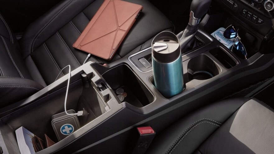 Ford Bolsters Front Row Storage in New Escape to Accommodate Electronic Devices, Power Ports and More
