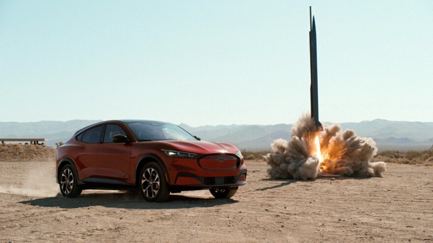 Challenge Accepted: Mustang Mach-E Takes on Gravity, Lightning, DNA and More in New Science-Inspired Campaign