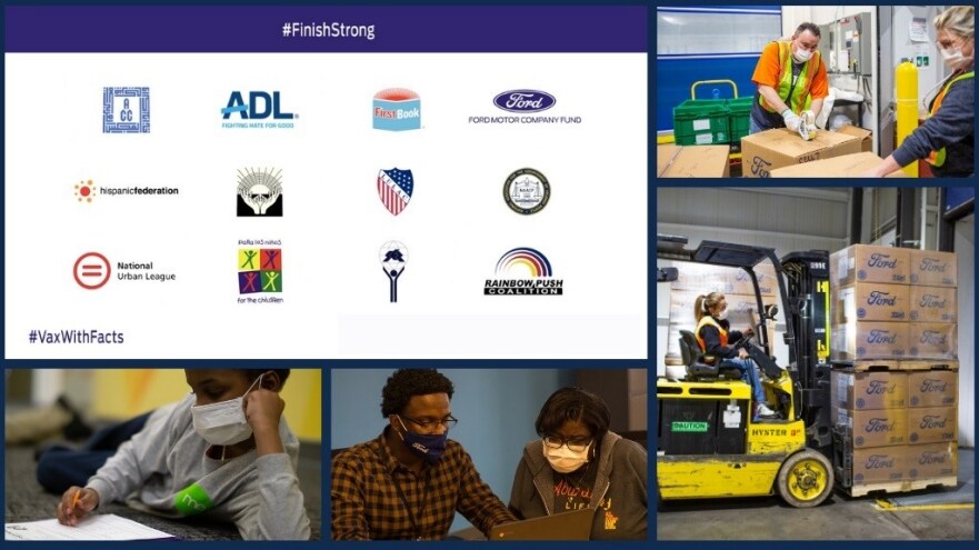 Ford Fund Launches COVID Vaccine PSA with Multicultural Nonprofits, Fulfills Commitment to Donate 120 Million Masks to At-Risk Communities