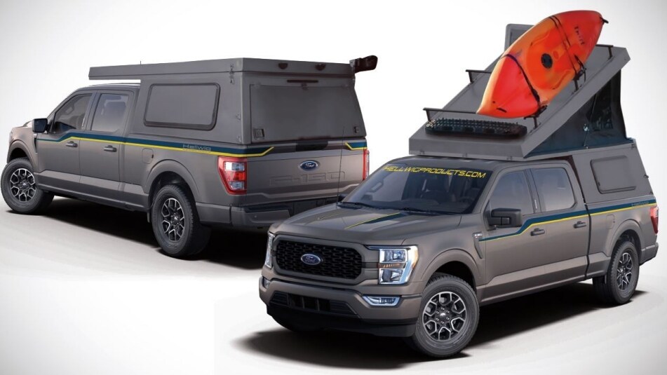 Hellwig F-150 PowerBoost Hybrid Computer-Generated Image Shown