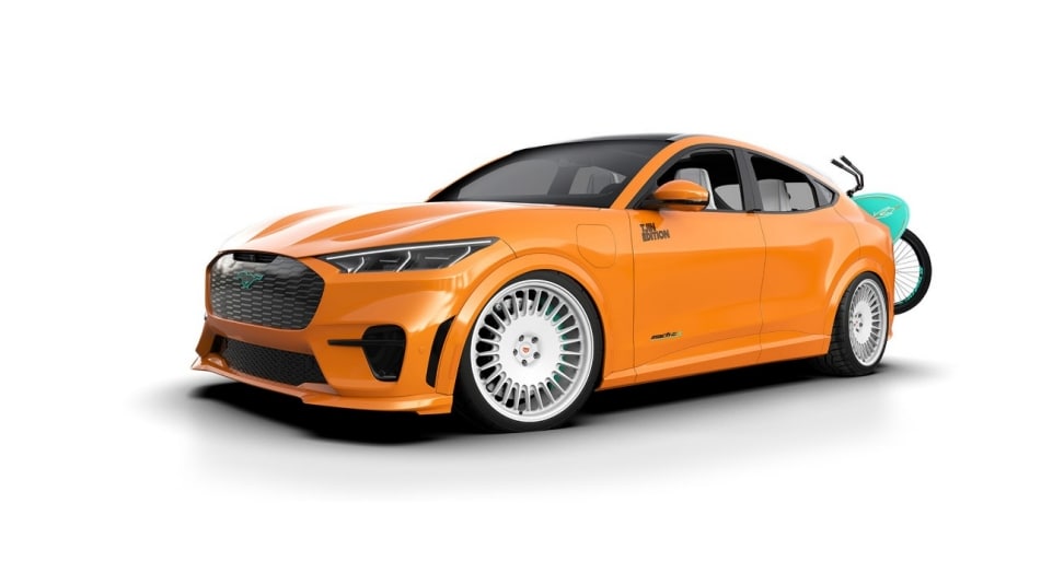 Tjin Edition Mustang Mach-E California Route One Computer-Generated Image Shown