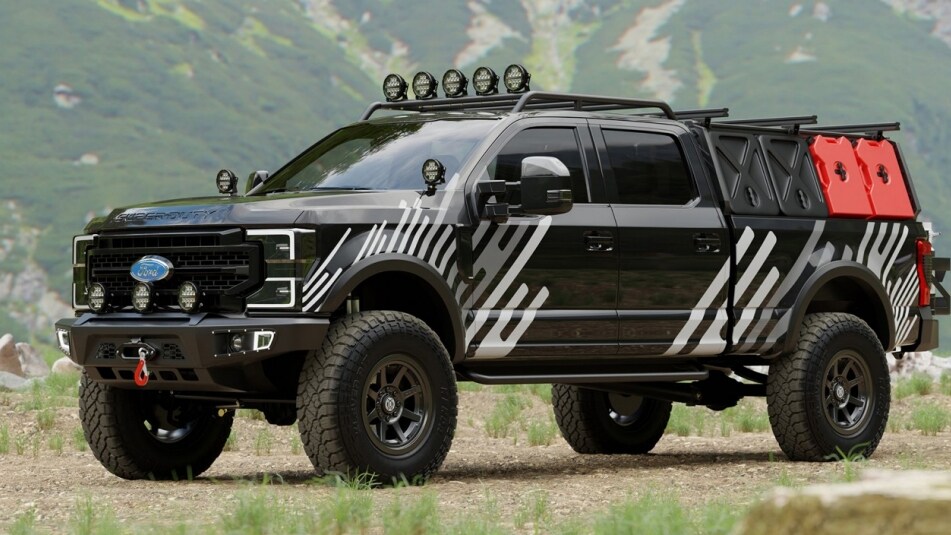 Advanced Accessory Concepts F-250 Super Duty Tremor Computer-Generated Image Shown