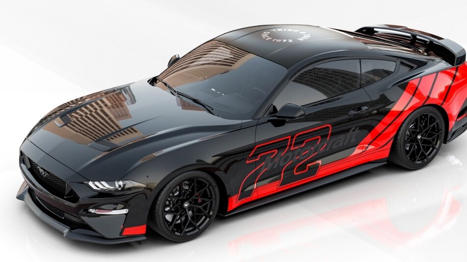 M2 Motoring Mustang GT Computer-Generated Image Shown