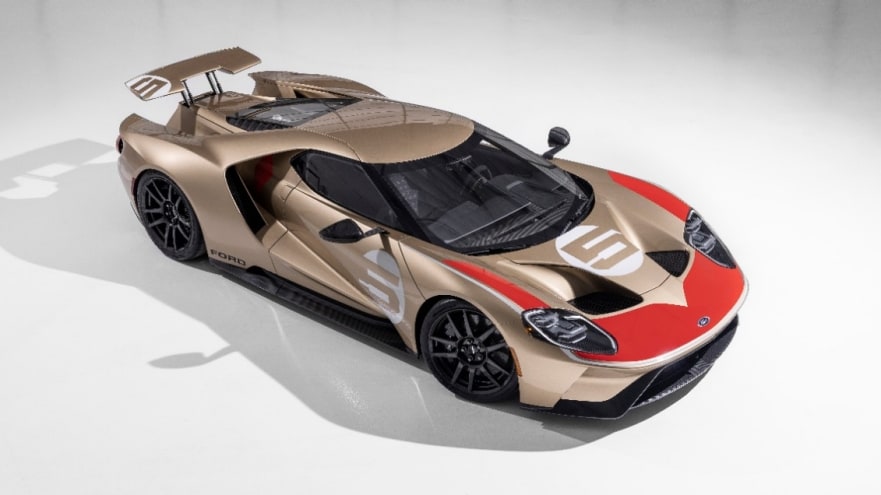 Ford GT Holman Moody Heritage Edition Honors 1-2-3 Ford Sweep at 1966 Le Mans
