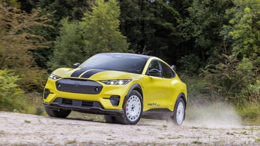 Ford Mustang Mach-E Rally: The First Mustang Made to Live on Tarmac and Play in the Dirt