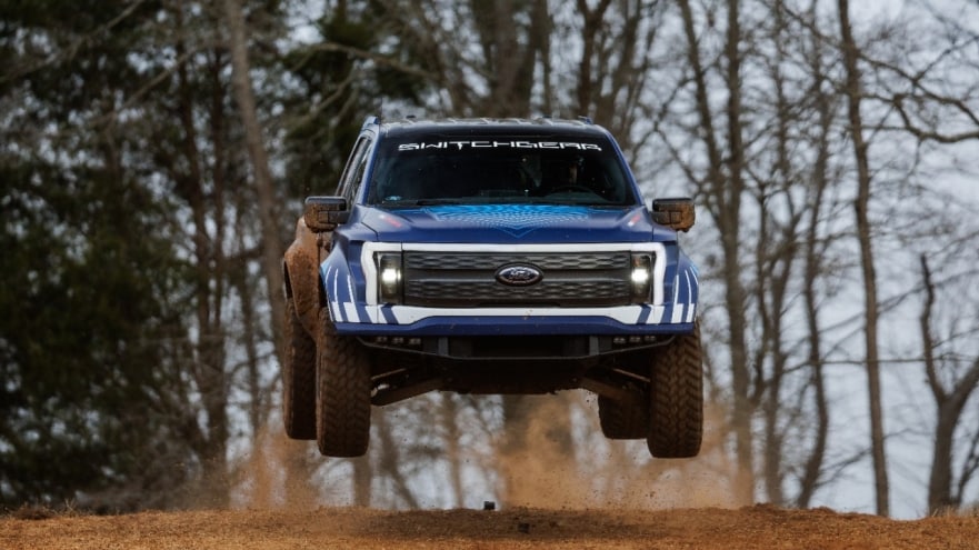 F-150 Lightning Goes Off-Road with Switchgear Demonstrator