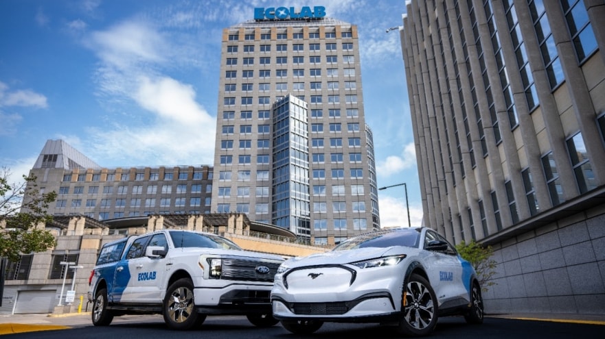 Ecolab Accelerates North American Fleet Electrification with Ford Pro