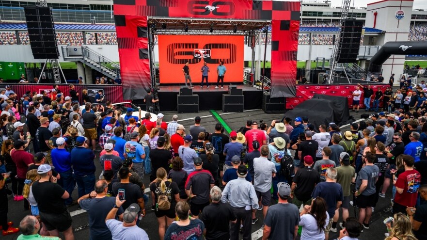 Mustang at 60: All the Action from Charlotte Motor Speedway