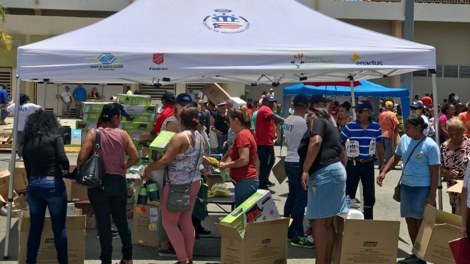 Ford Philanthropy distributes food and supplies in Puerto Rico following Hurricane Maria
