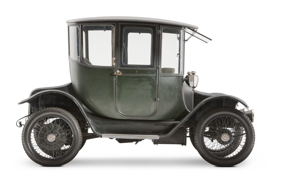Foto: The Henry Ford Organization, vehículo eléctrico de Clara Ford