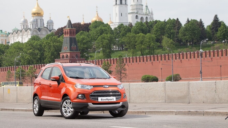 FORD INICIA A PRODUÇÃO DO ECOSPORT NA RÚSSIA