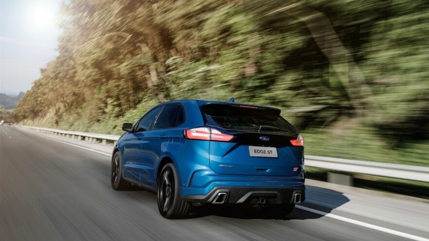 NOVO FORD EDGE ST: DESEMPENHO EMPOLGANTE COM MOTOR V6 BITURBO ECOBOOST E TRAÇÃO AWD