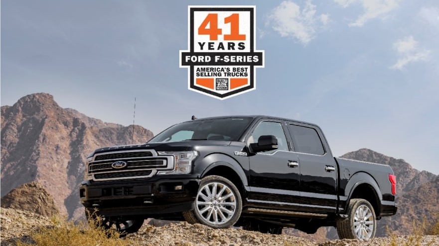 Ford Celebrates 41 Consecutive Years of Truck Leadership As F-150 Continues to Set US Sales Records 